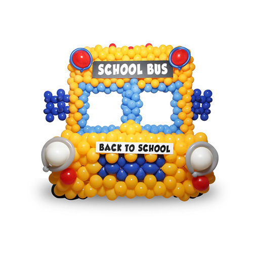 School Bus Frame Balloon 2